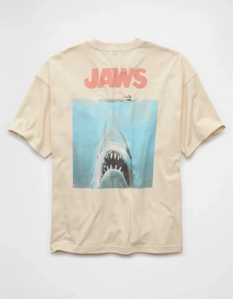 T-shirt à image droit Jaws AE