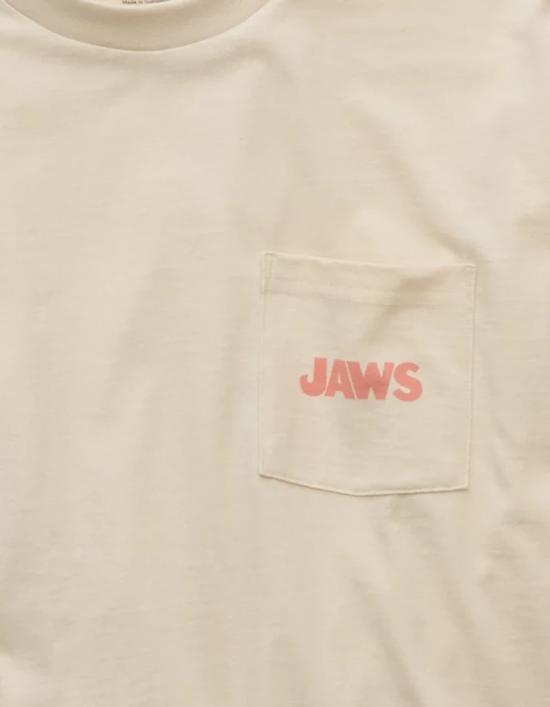 T-shirt à image droit Jaws AE
