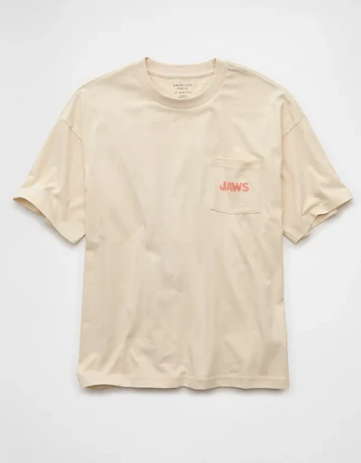 T-shirt à image droit Jaws AE
