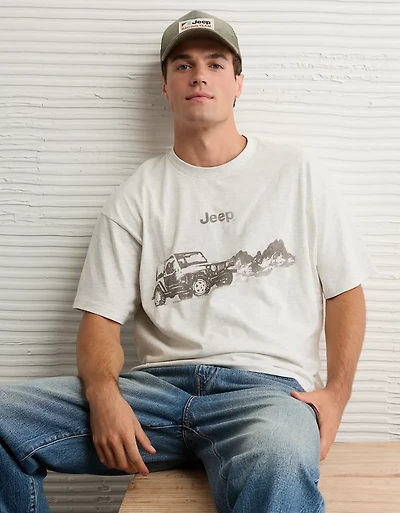 AE Boxy Jeep Graphic T-Shirt
