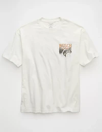 AE Boxy Busch Light Graphic T-Shirt