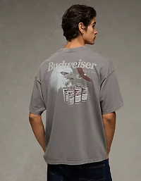 T-shirt droit à image Budweiser AE