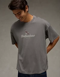 T-shirt droit à image Budweiser AE