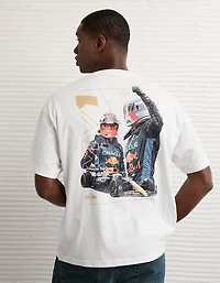 T-shirt droit à image Oracle Red Bull Racing x AE