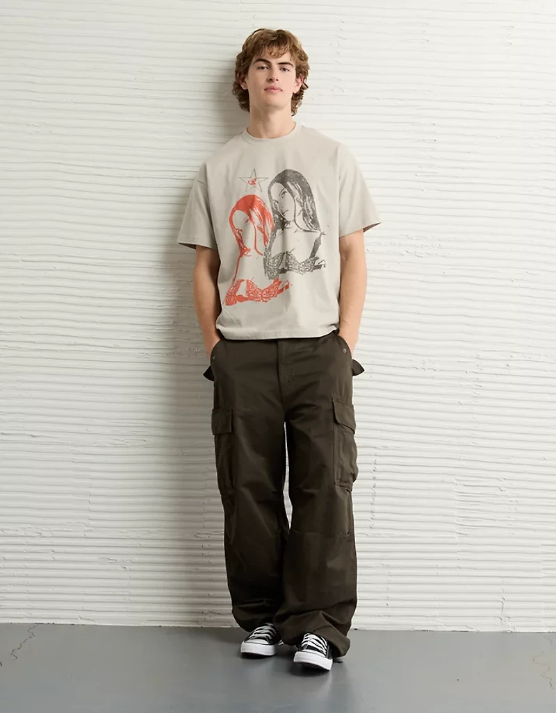 AE Boxy Olivia Rodrigo Graphic T-Shirt