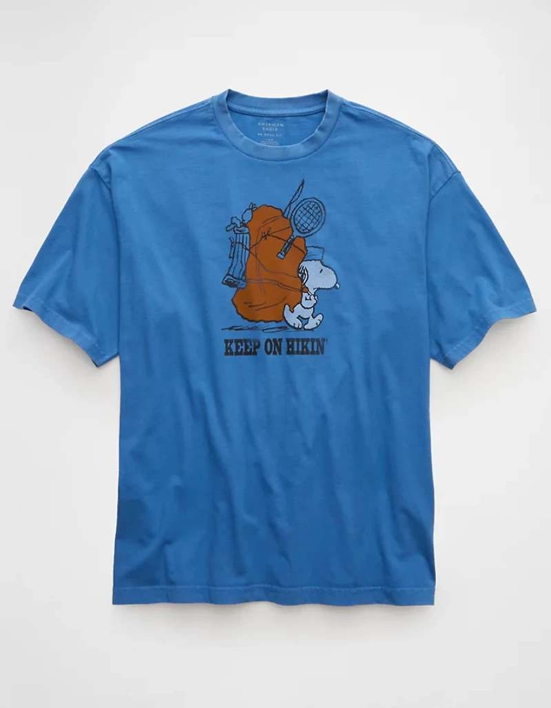 T-shirt droit à image Snoopy AE