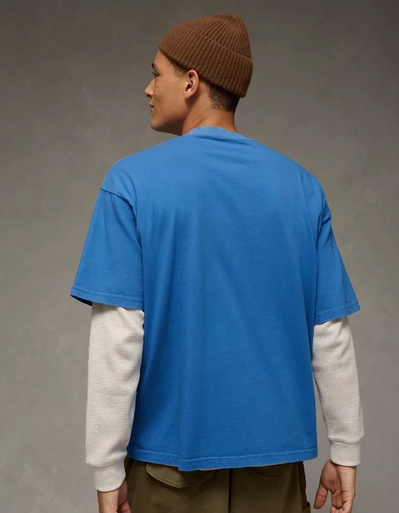 T-shirt droit à image Snoopy AE