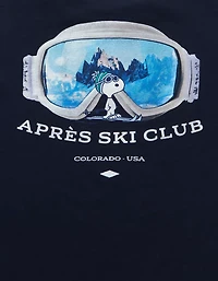 T-shirt droit à image Snoopy AE