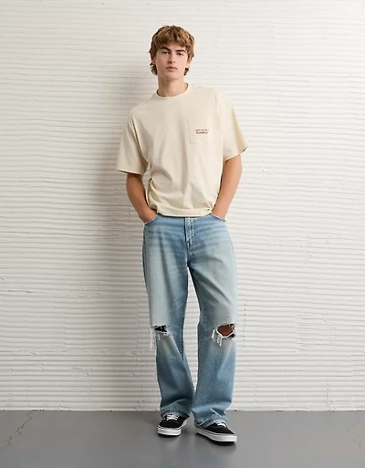 AE Boxy Guinness Graphic Pocket T-Shirt