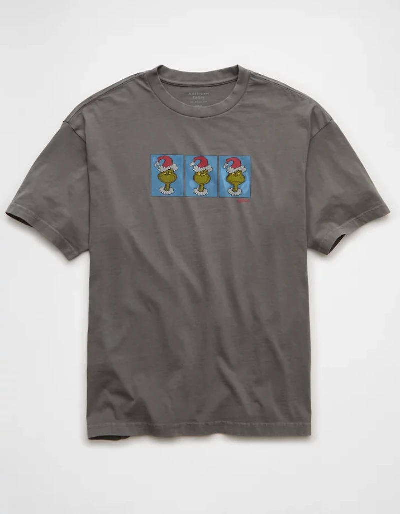 AE Boxy Grinch Graphic T-Shirt