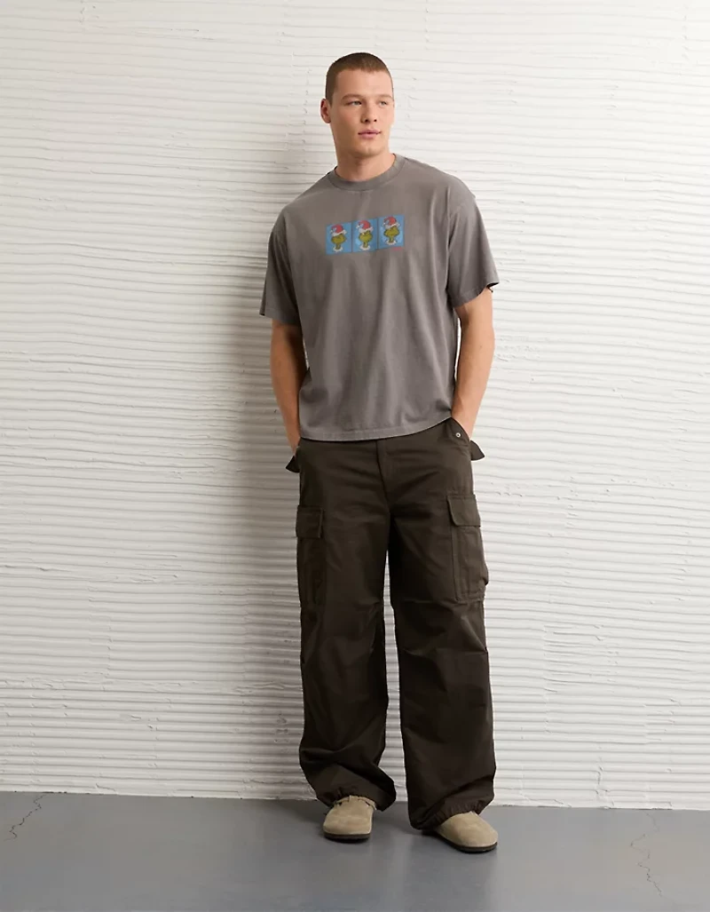 AE Boxy Grinch Graphic T-Shirt