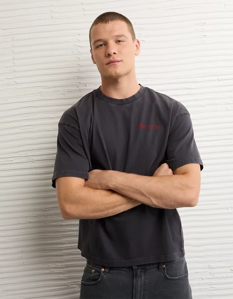 AE Boxy Grinch Graphic T-Shirt