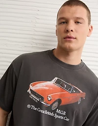 T-shirt droit à image MGB AE