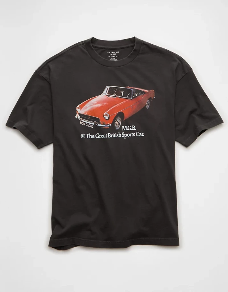 T-shirt droit à image MGB AE