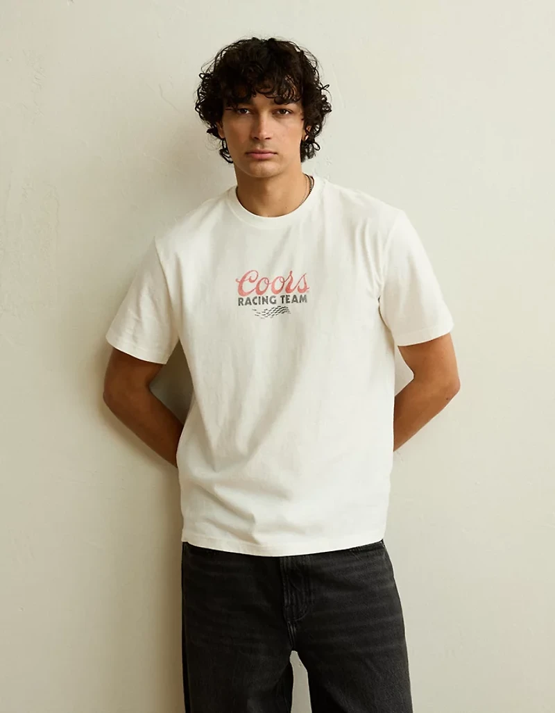 AE Standard Fit Coors Graphic T-Shirt