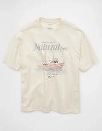 AE Boxy Natural Light Graphic T-Shirt