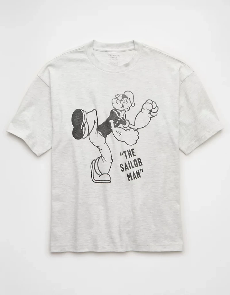 AE Boxy Popeye Graphic T-Shirt