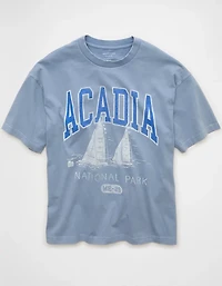 AE Boxy Acadia Nat'l Park Graphic T-Shirt