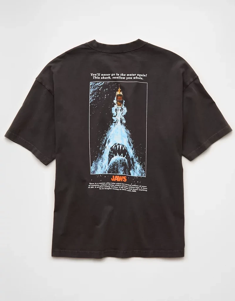 T-shirt à image droit Jaws AE
