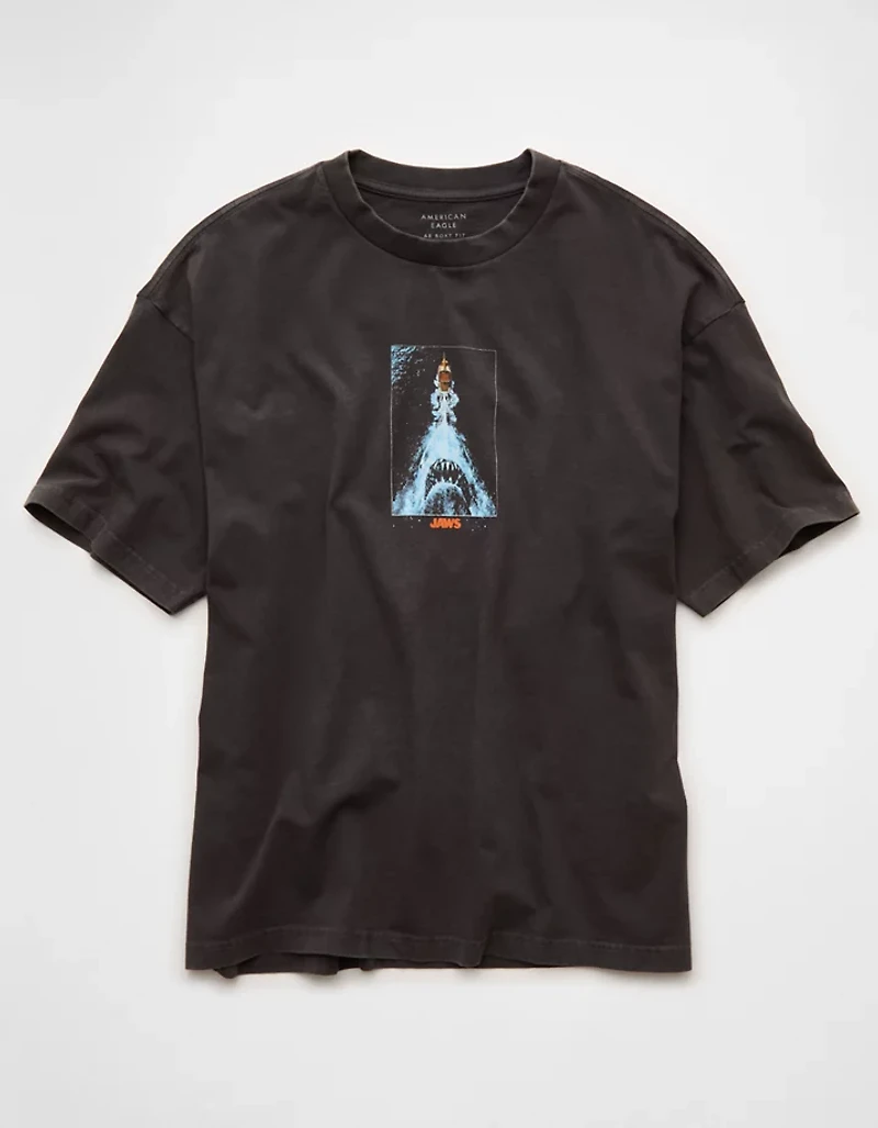 T-shirt à image droit Jaws AE