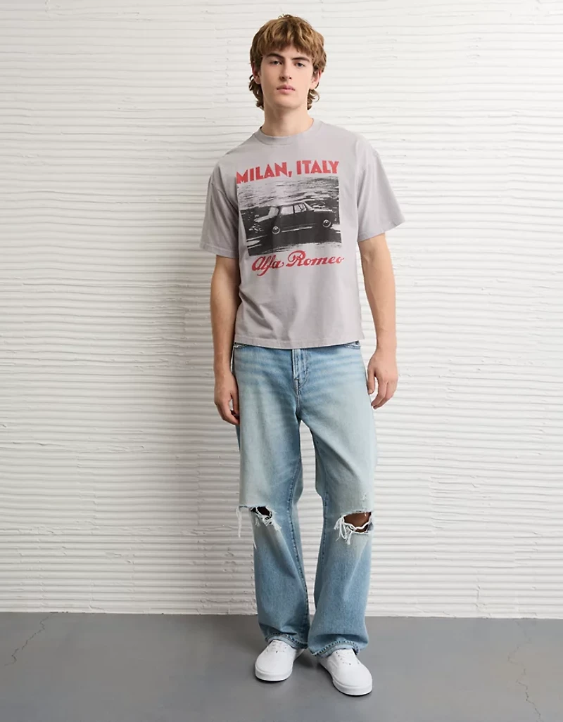 AE Boxy Alfa Romeo Graphic T-Shirt