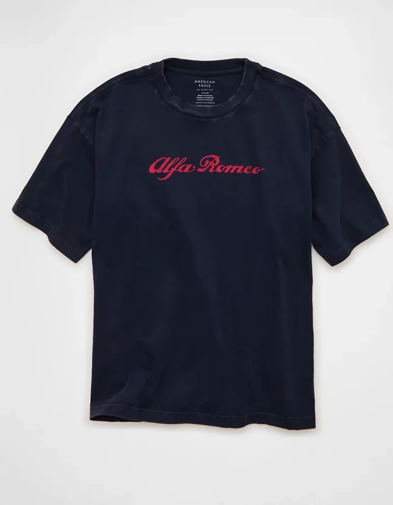 AE Boxy Alfa Romeo Graphic T-Shirt