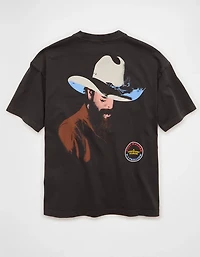 AE Boxy Post Malone Graphic T-Shirt