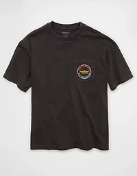 AE Boxy Post Malone Graphic T-Shirt