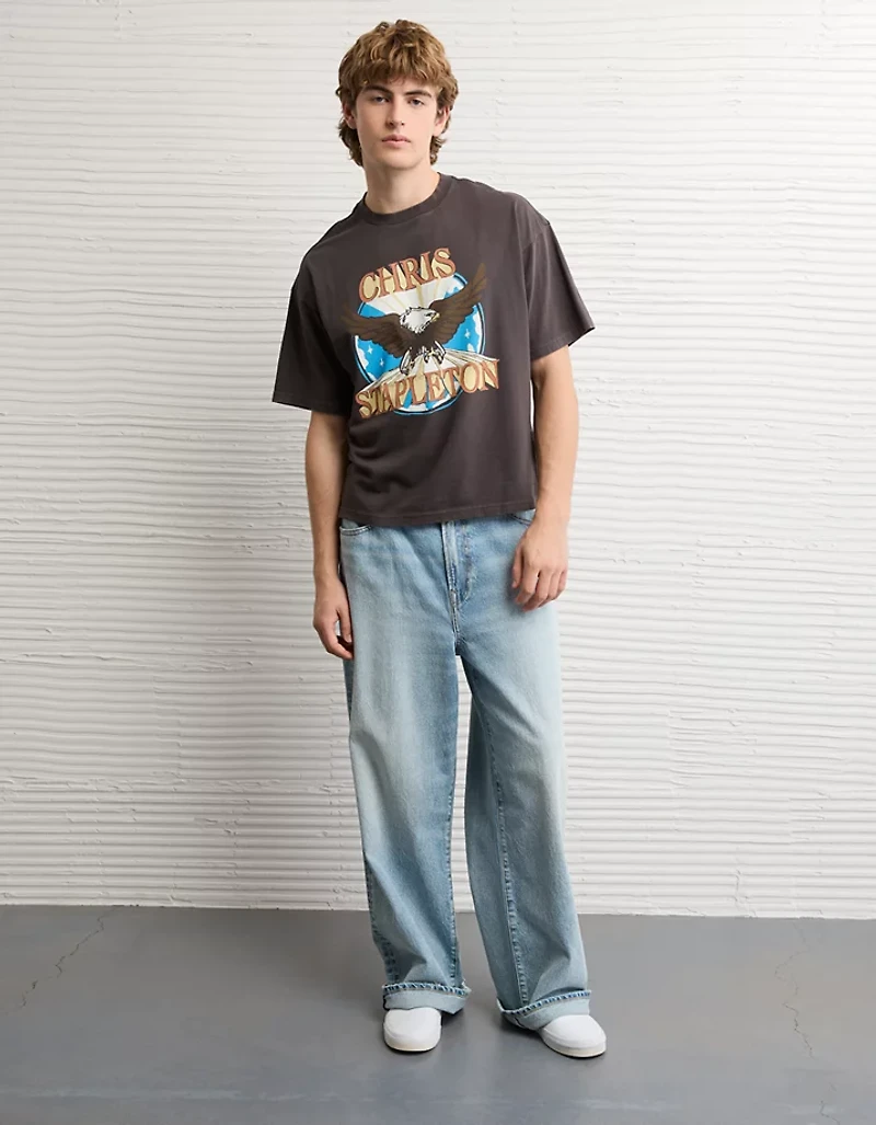 AE Boxy Chris Stapleton Graphic T-Shirt