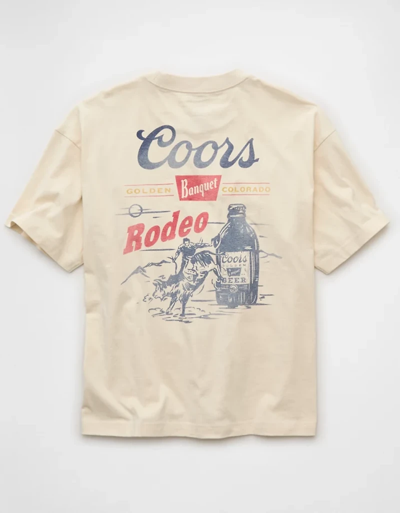 AE Boxy Coors Banquet Graphic T-Shirt