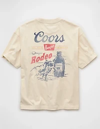 AE Boxy Coors Banquet Graphic T-Shirt