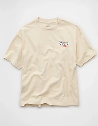 AE Boxy Coors Banquet Graphic T-Shirt