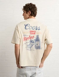 AE Boxy Coors Banquet Graphic T-Shirt