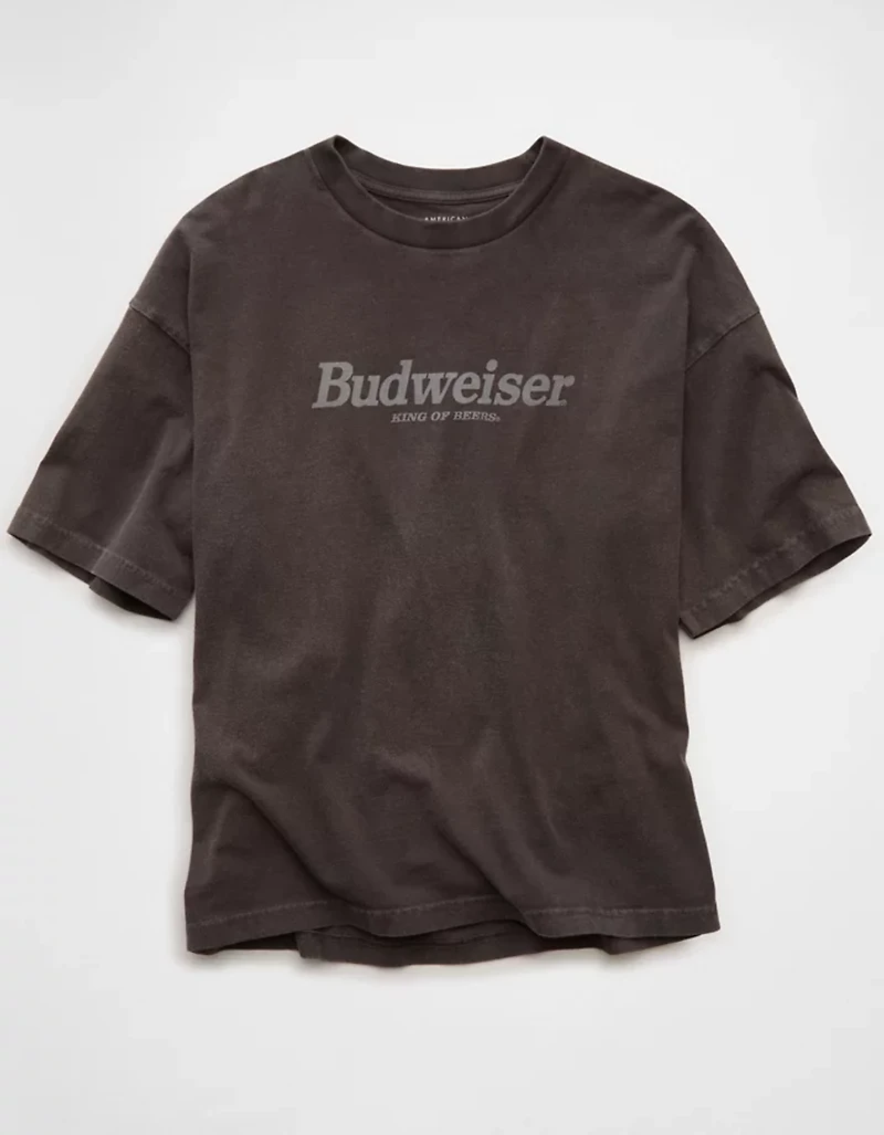 AE Boxy Budweiser Graphic T-Shirt