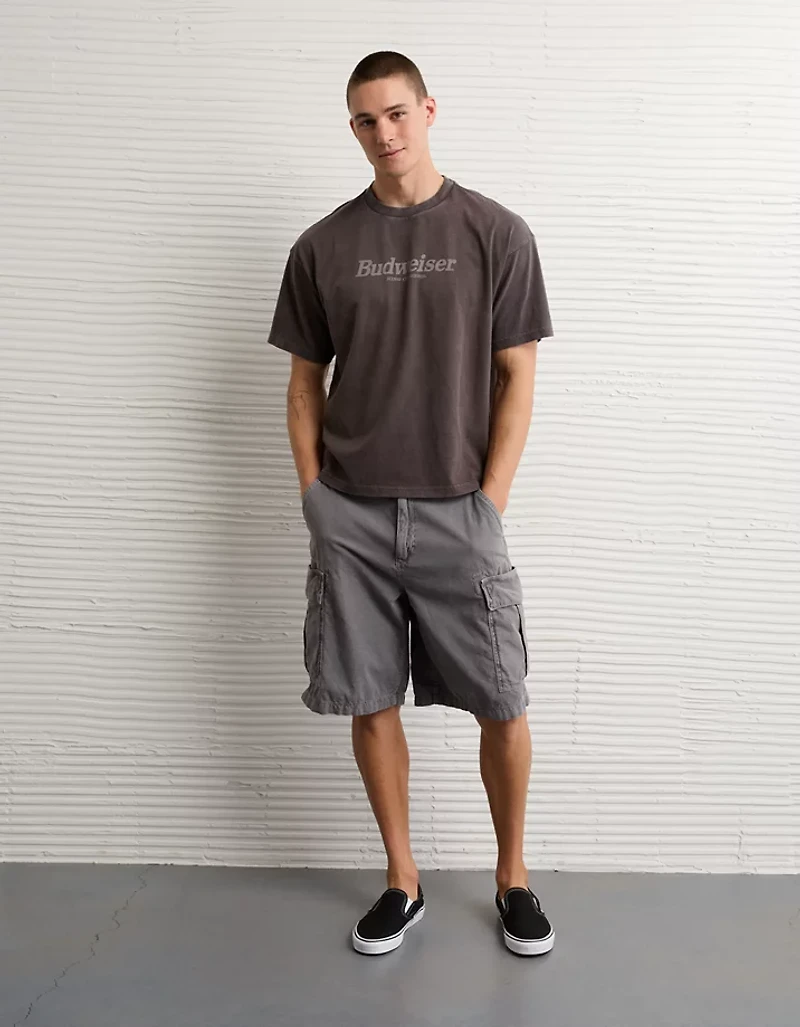 AE Boxy Budweiser Graphic T-Shirt