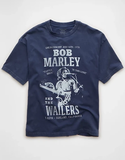 AE Boxy Bob Marley Graphic T-Shirt