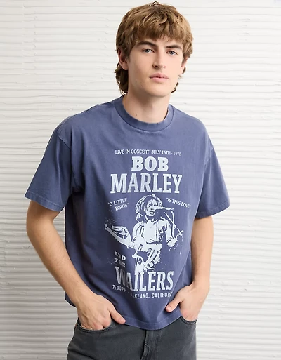 AE Boxy Bob Marley Graphic T-Shirt