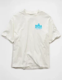 T-shirt droit à image Kona AE