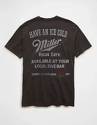 AE Standard Fit Miller High Life Graphic T-Shirt