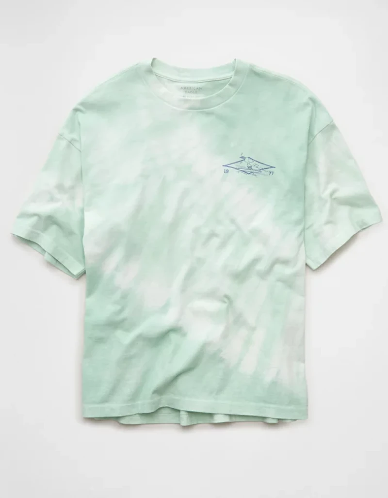 AE Boxy Fit Snoopy Graphic T-Shirt