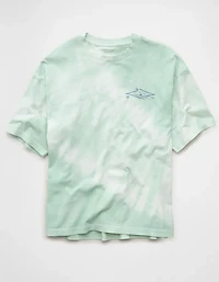 AE Boxy Fit Snoopy Graphic T-Shirt