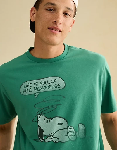 AE Standard Fit Snoopy Graphic T-Shirt