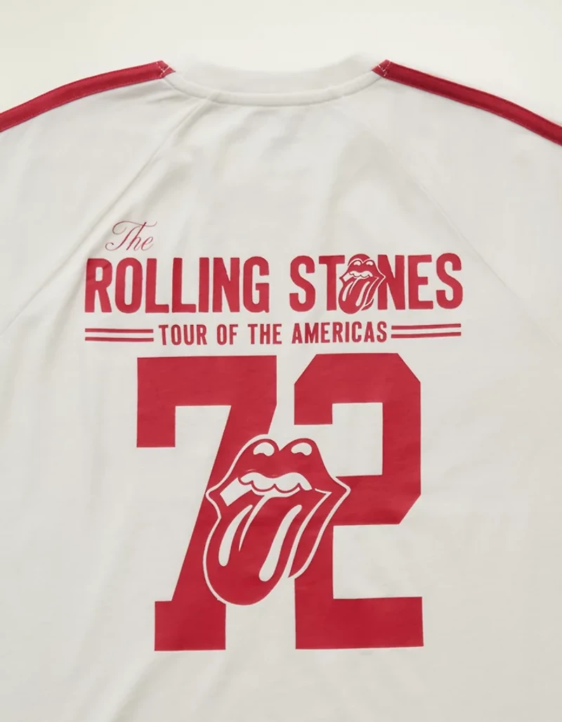 AE Standard Fit Rolling Stones Graphic Soccer T-Shirt