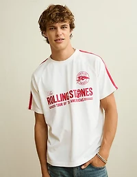 AE Standard Fit Rolling Stones Graphic Soccer T-Shirt