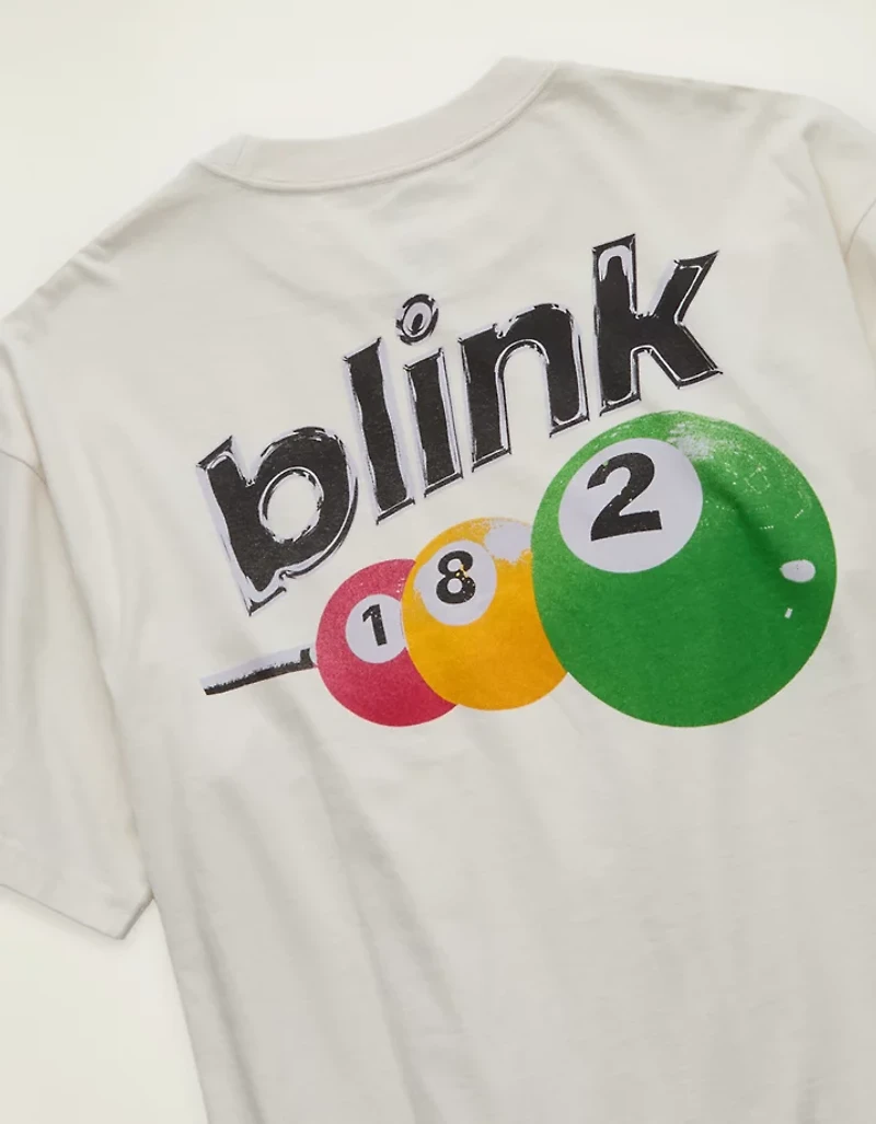 AE Boxy Fit Blink 182 Graphic T-Shirt