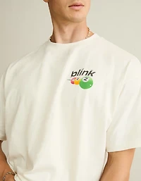 AE Boxy Fit Blink 182 Graphic T-Shirt