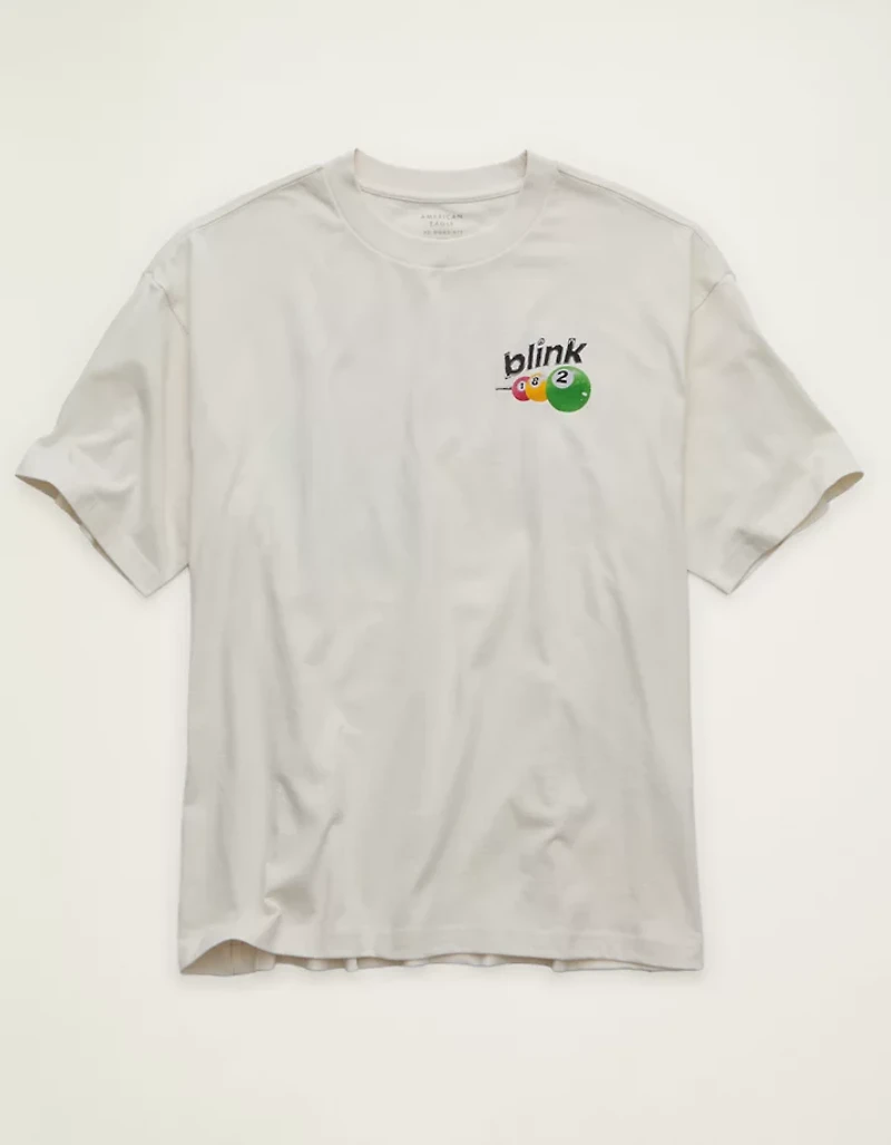 AE Boxy Fit Blink 182 Graphic T-Shirt
