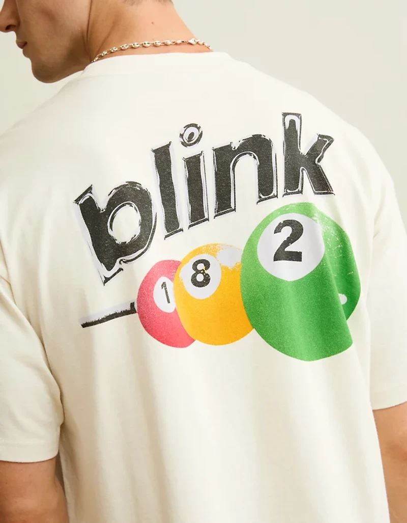 AE Boxy Fit Blink 182 Graphic T-Shirt