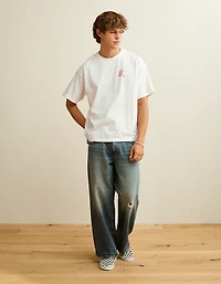 AE Boxy Fit The Rolling Stones Graphic T-Shirt