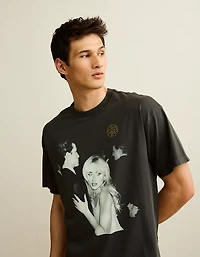 AE Boxy Sabrina Carpenter Graphic T-Shirt